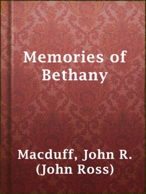 cover image of Memories of Bethany